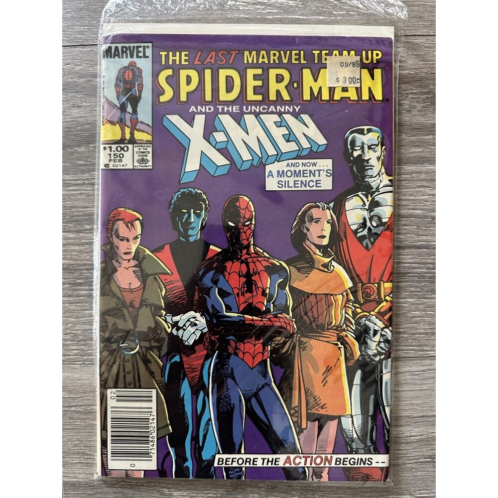 Marvel Marvel Team-Up #150 Single Issue Comic Copper Age Color Spiders-Man X-Men
